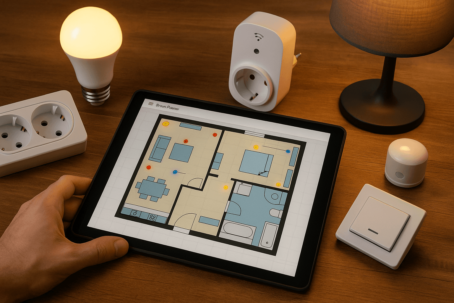 Come progettare l'illuminazione e le prese elettriche come un professionista (senza esserlo).
