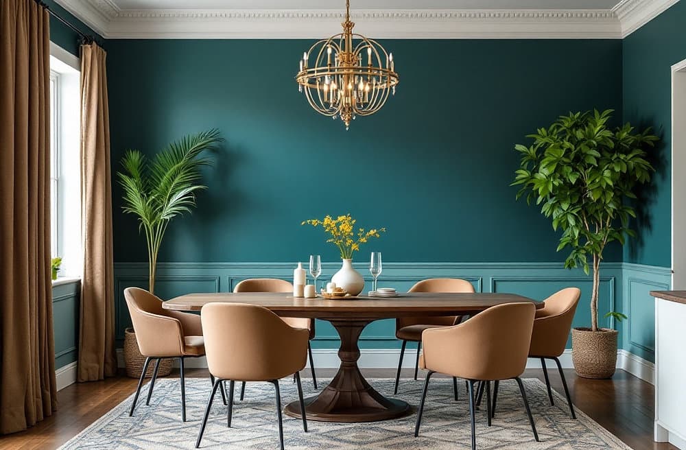 Gli ospiti resteranno a bocca aperta! 8 idee eleganti per decorare la sala da pranzo e stupire tutti!