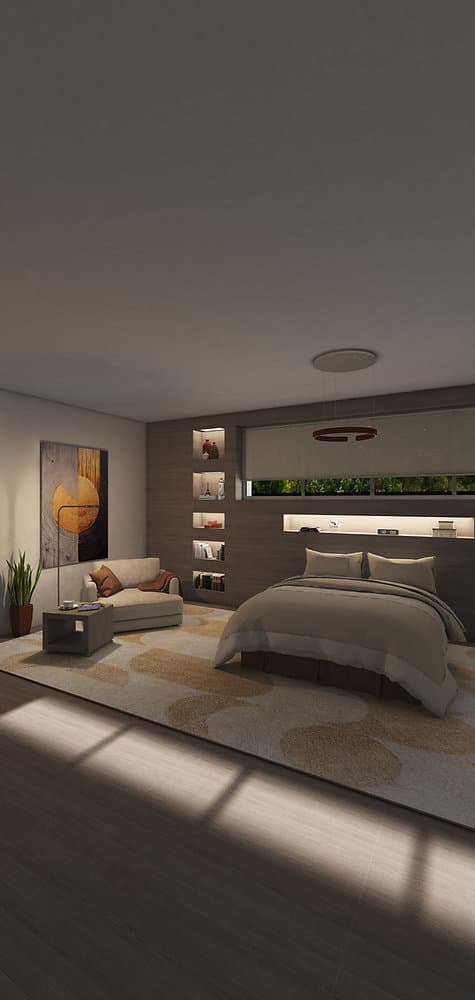 Ho creato una rappresentazione 3D della mia stanza e, sinceramente, pensavo che fosse una foto reale.