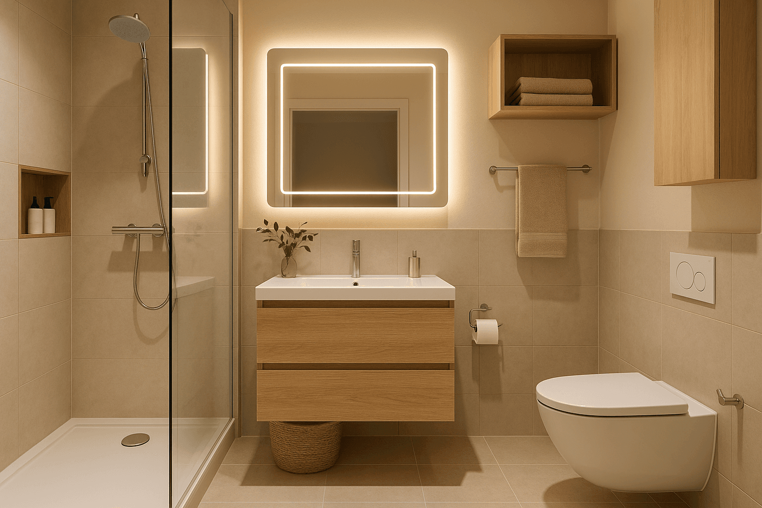 Perché alcuni bagni risultano più confortevoli e come progettare il vostro bagno per ottenere lo stesso effetto.